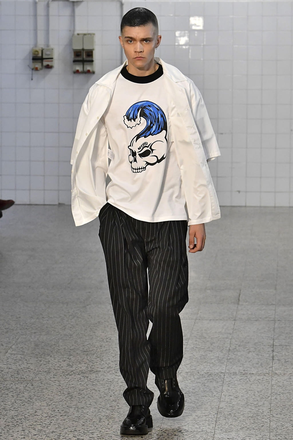 Fashion Week Milan Spring/Summer 2019 look 34 from the M1992 collection menswear