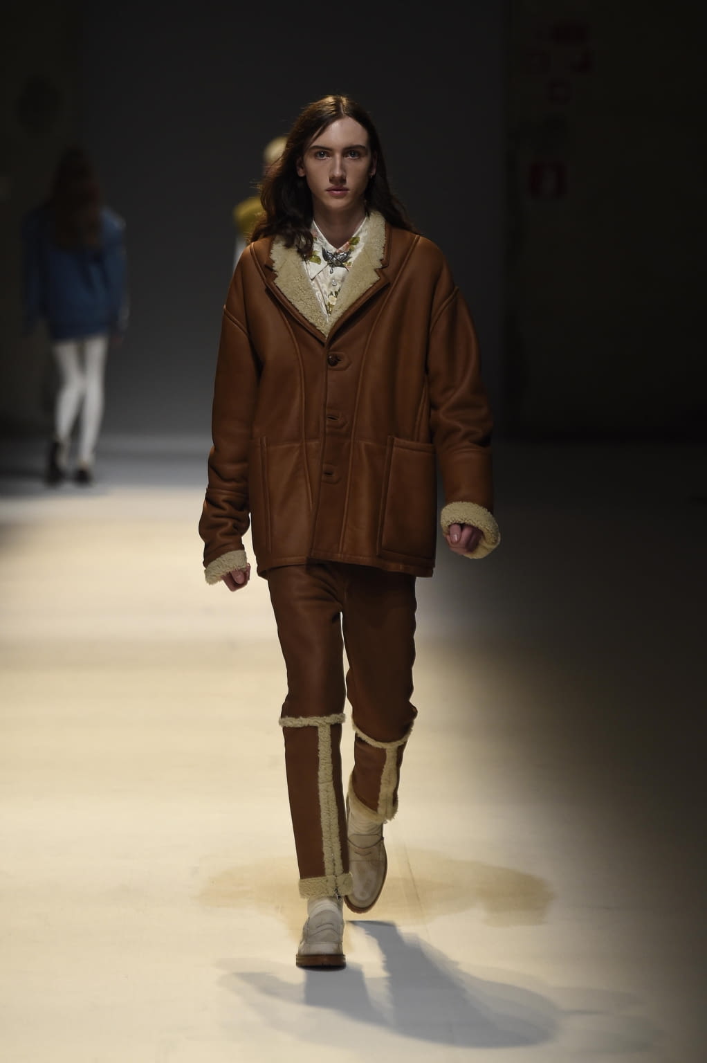 Fashion Week Florence Fall/Winter 2018 look 19 from the M1992 collection 男装