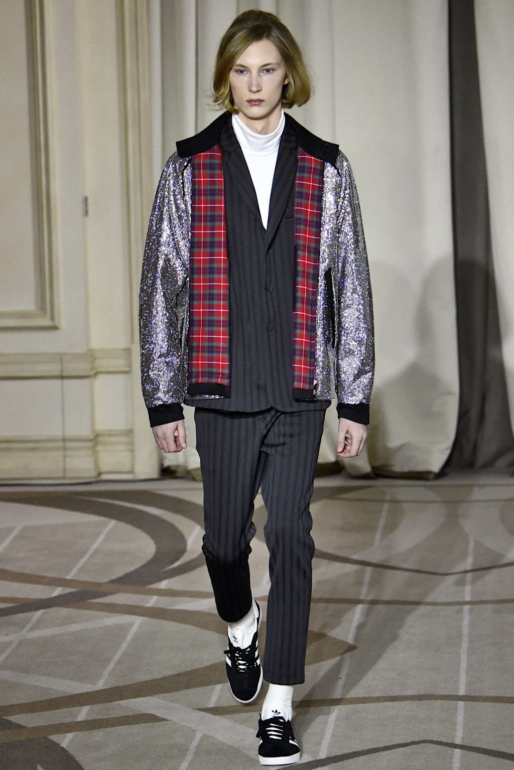 Fashion Week Milan Fall/Winter 2019 look 46 from the M1992 collection 男装