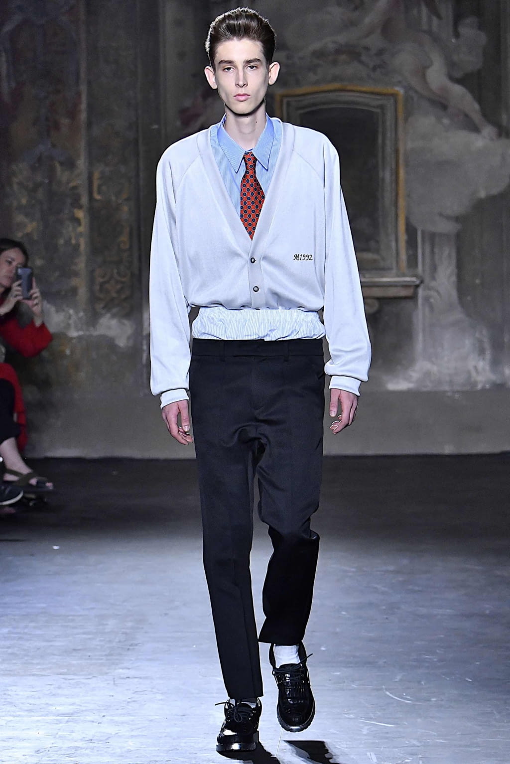 Fashion Week Milan Spring/Summer 2020 look 11 from the M1992 collection menswear