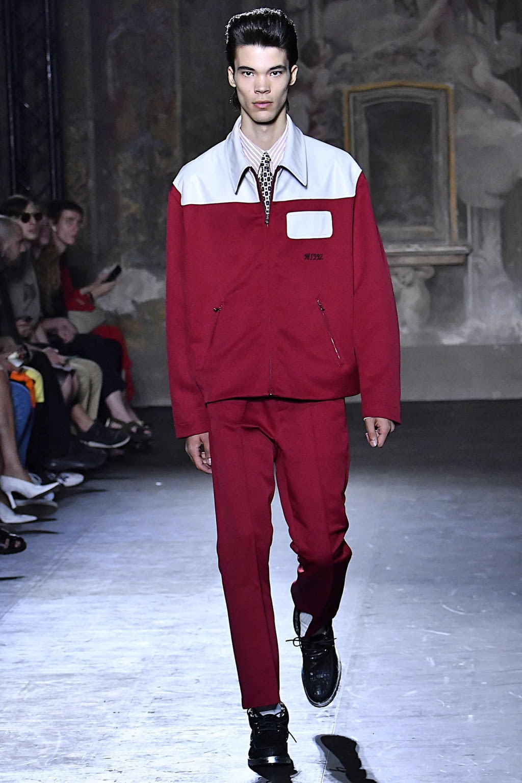 Fashion Week Milan Spring/Summer 2020 look 13 from the M1992 collection 男装