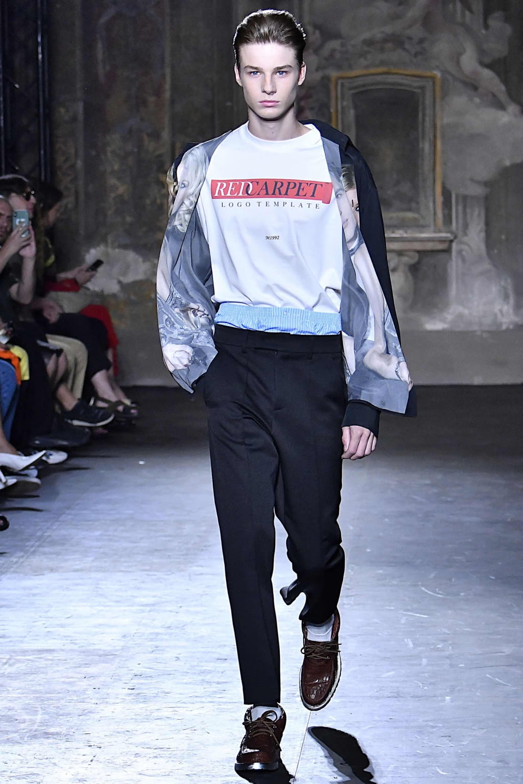 Fashion Week Milan Spring/Summer 2020 look 15 from the M1992 collection 男装