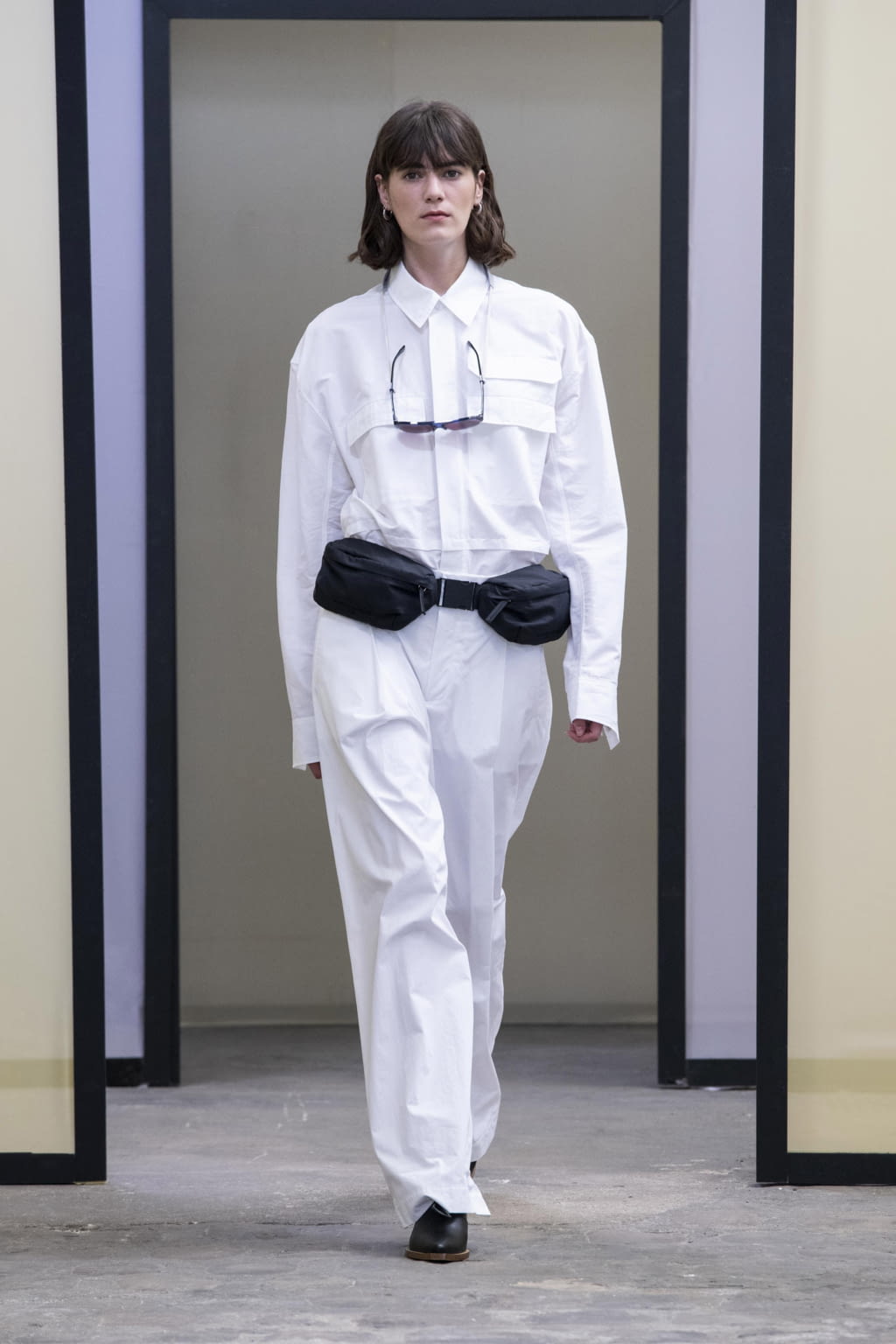 Fashion Week Paris Spring/Summer 2020 look 56 from the Maison Kitsuné collection womenswear
