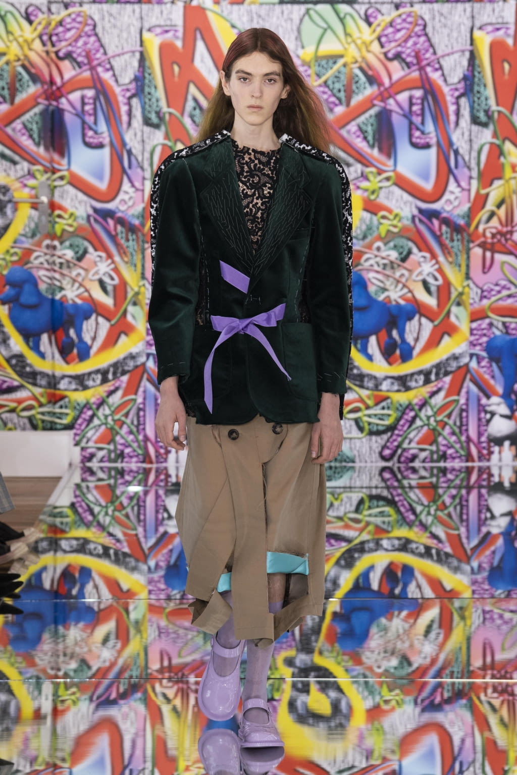 Fashion Week Paris Spring/Summer 2019 look 13 from the Maison Margiela collection 高级定制