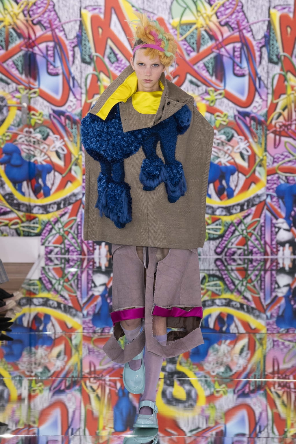 Fashion Week Paris Spring/Summer 2019 look 14 from the Maison Margiela collection 高级定制