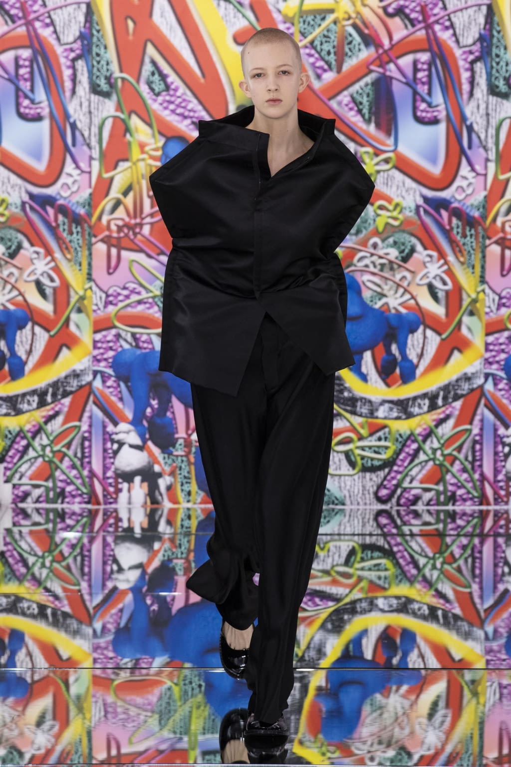 Fashion Week Paris Spring/Summer 2019 look 33 from the Maison Margiela collection couture