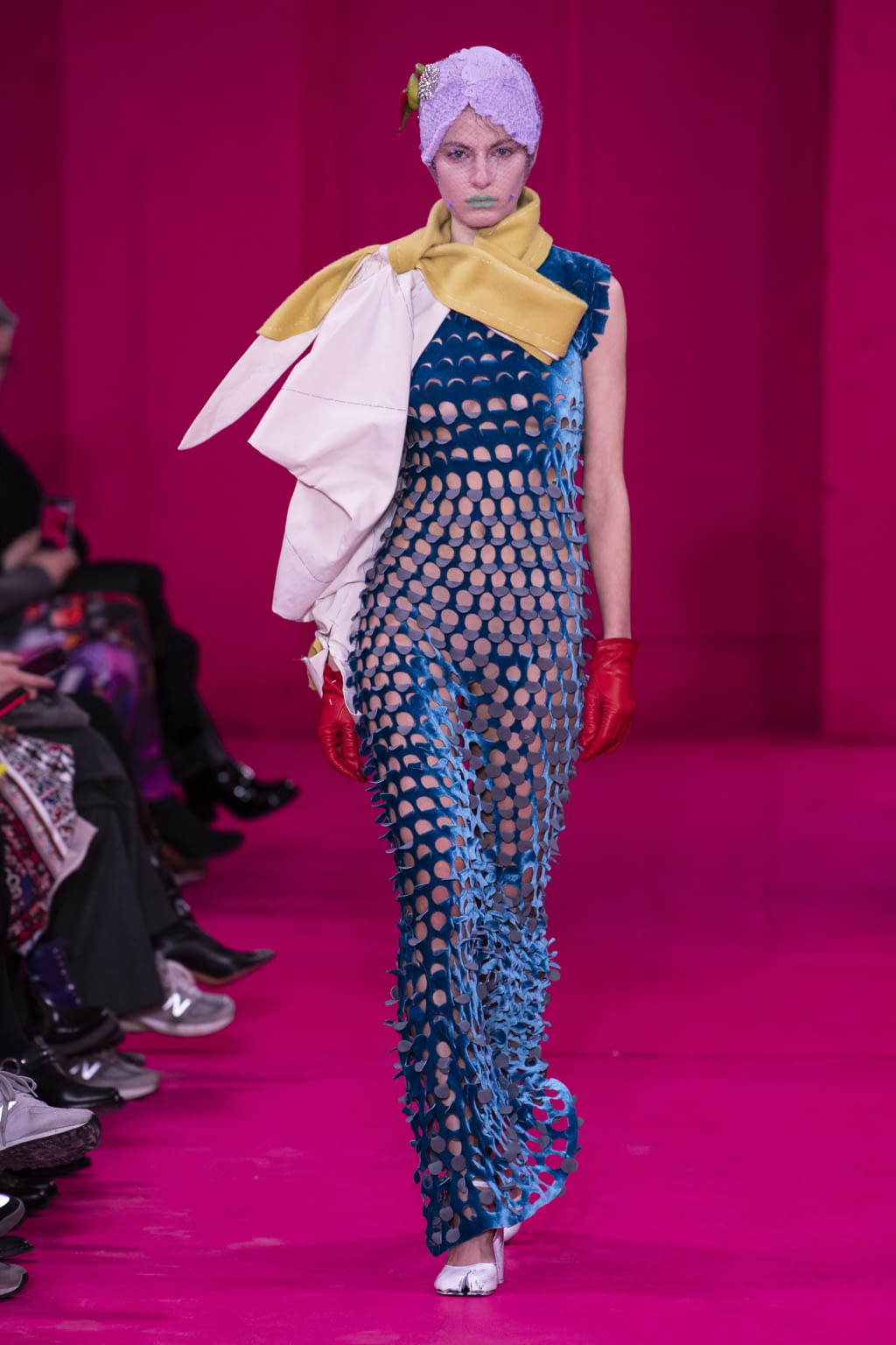 Fashion Week Paris Spring/Summer 2020 look 1 from the Maison Margiela collection couture