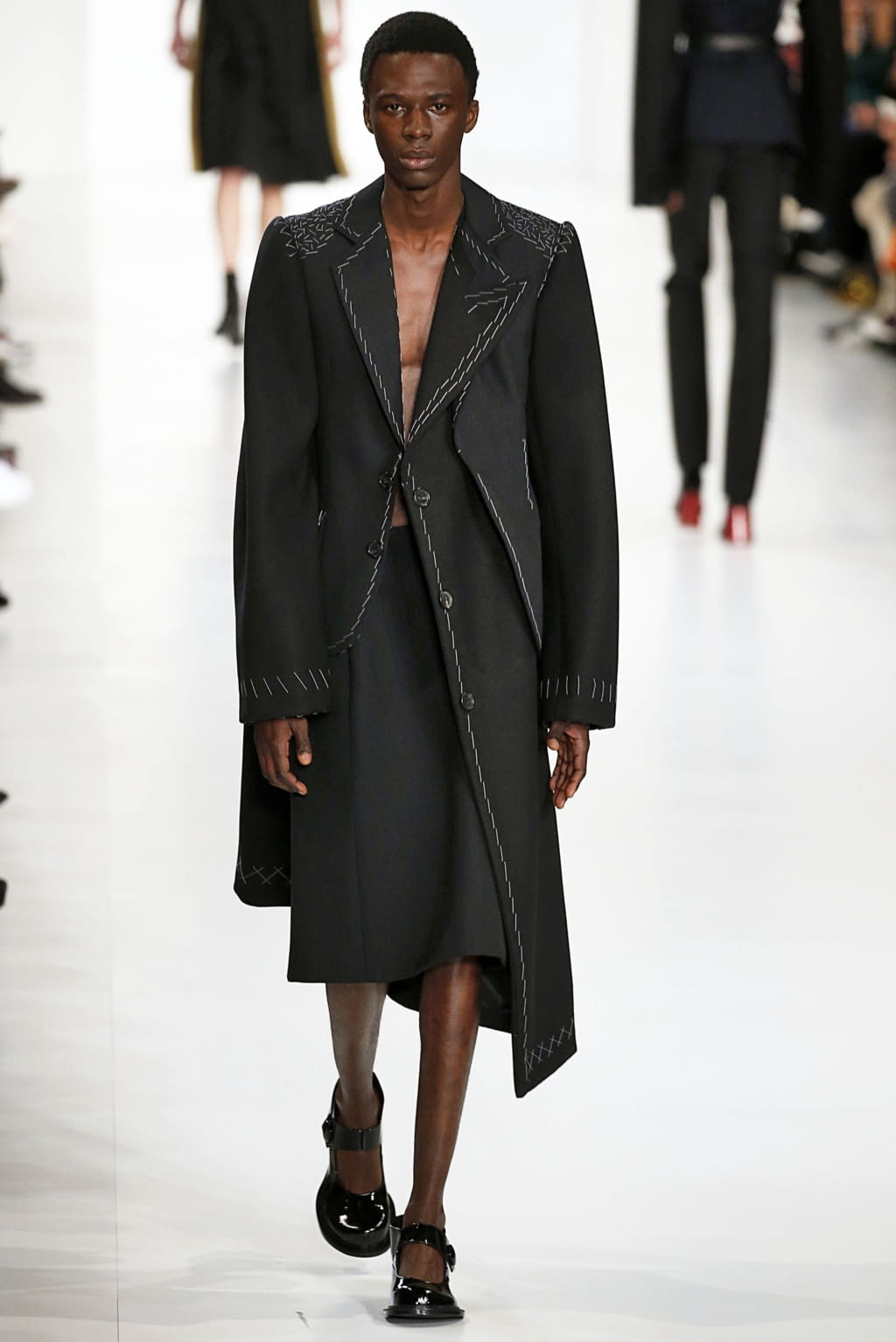Fashion Week Paris Fall/Winter 2019 look 35 from the Maison Margiela collection 女装