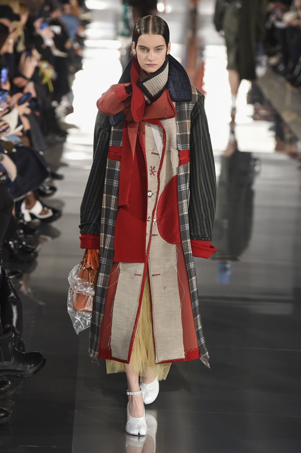 Fashion Week Paris Fall/Winter 2020 look 7 de la collection Maison Margiela womenswear