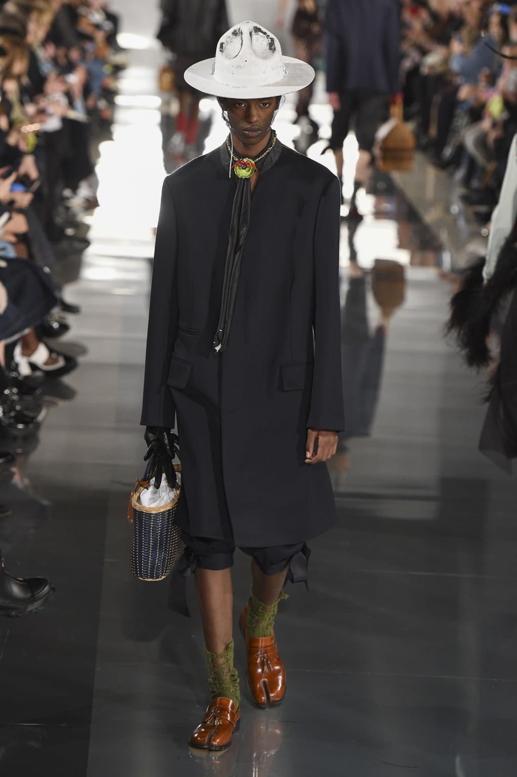 Fashion Week Paris Fall/Winter 2020 look 11 from the Maison Margiela collection womenswear