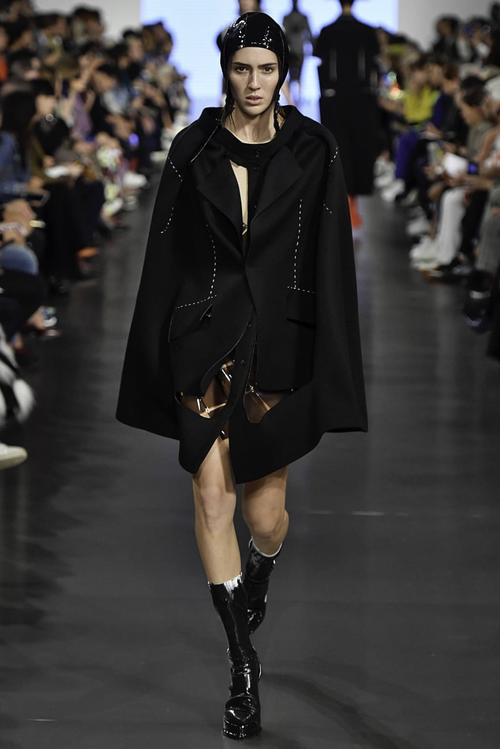 Fashion Week Paris Spring/Summer 2019 look 7 from the Maison Margiela collection womenswear
