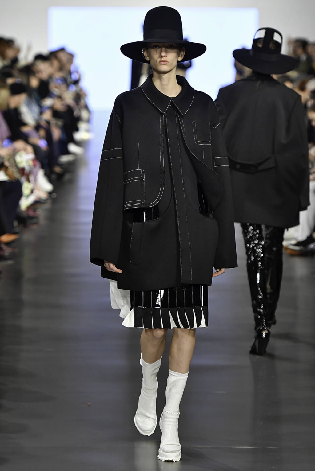 Fashion Week Paris Spring/Summer 2019 look 11 from the Maison Margiela collection 女装