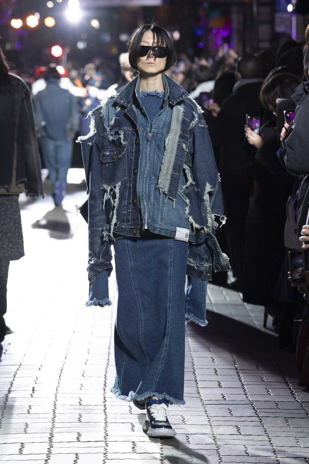 Fashion Week Paris Fall/Winter 2022 look 26 from the Maison Mihara Yasuhiro collection 男装