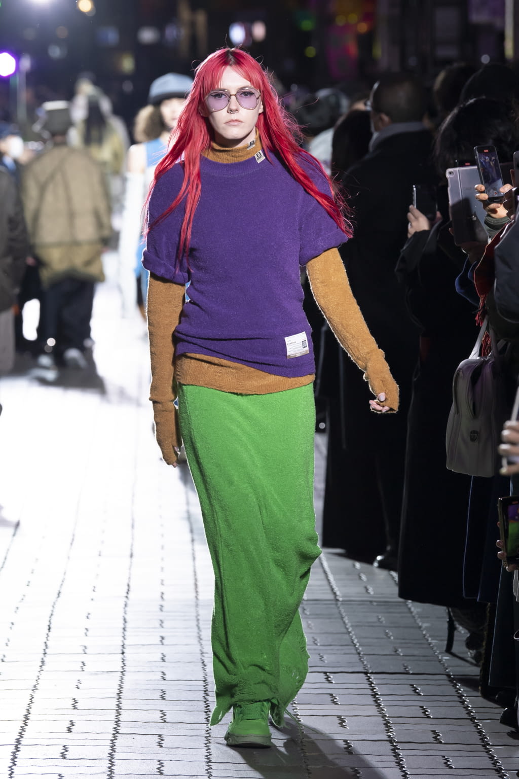 Fashion Week Paris Fall/Winter 2022 look 54 from the Maison Mihara Yasuhiro collection menswear