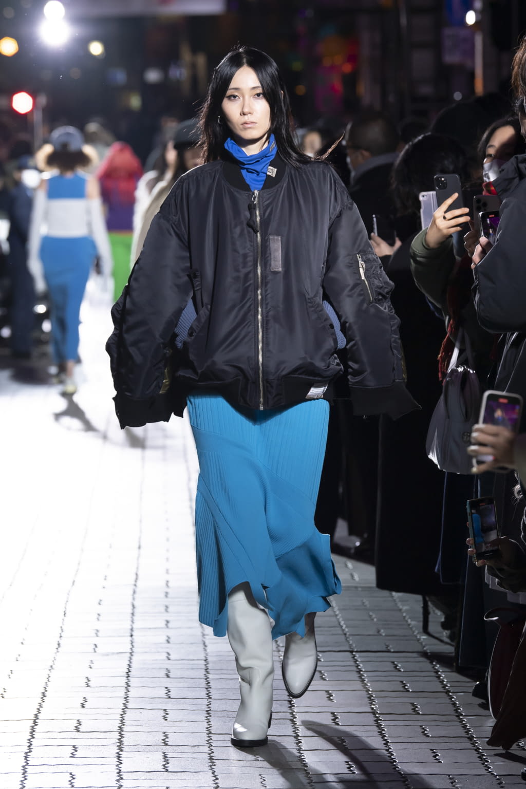 Fashion Week Paris Fall/Winter 2022 look 57 from the Maison Mihara Yasuhiro collection menswear