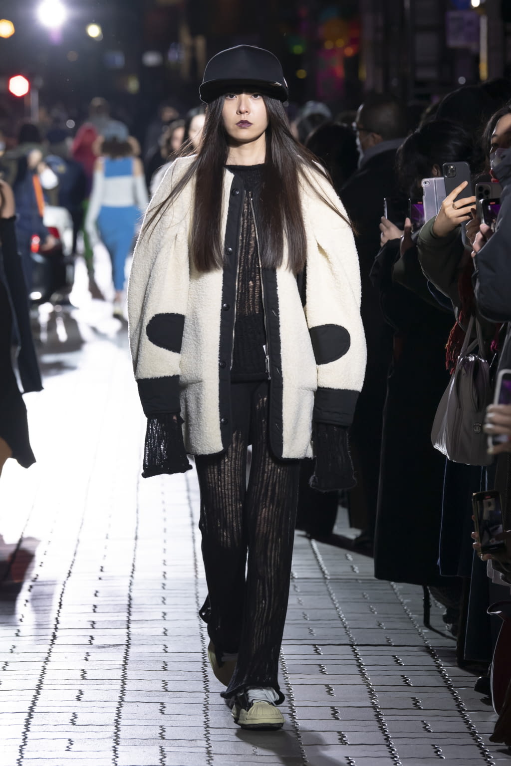 Fashion Week Paris Fall/Winter 2022 look 58 from the Maison Mihara Yasuhiro collection menswear