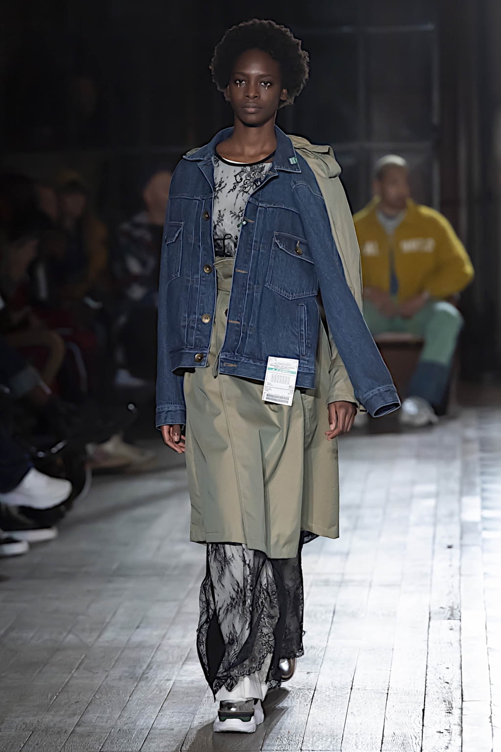 Fashion Week Paris Fall/Winter 2019 look 5 de la collection Maison Mihara Yasuhiro menswear