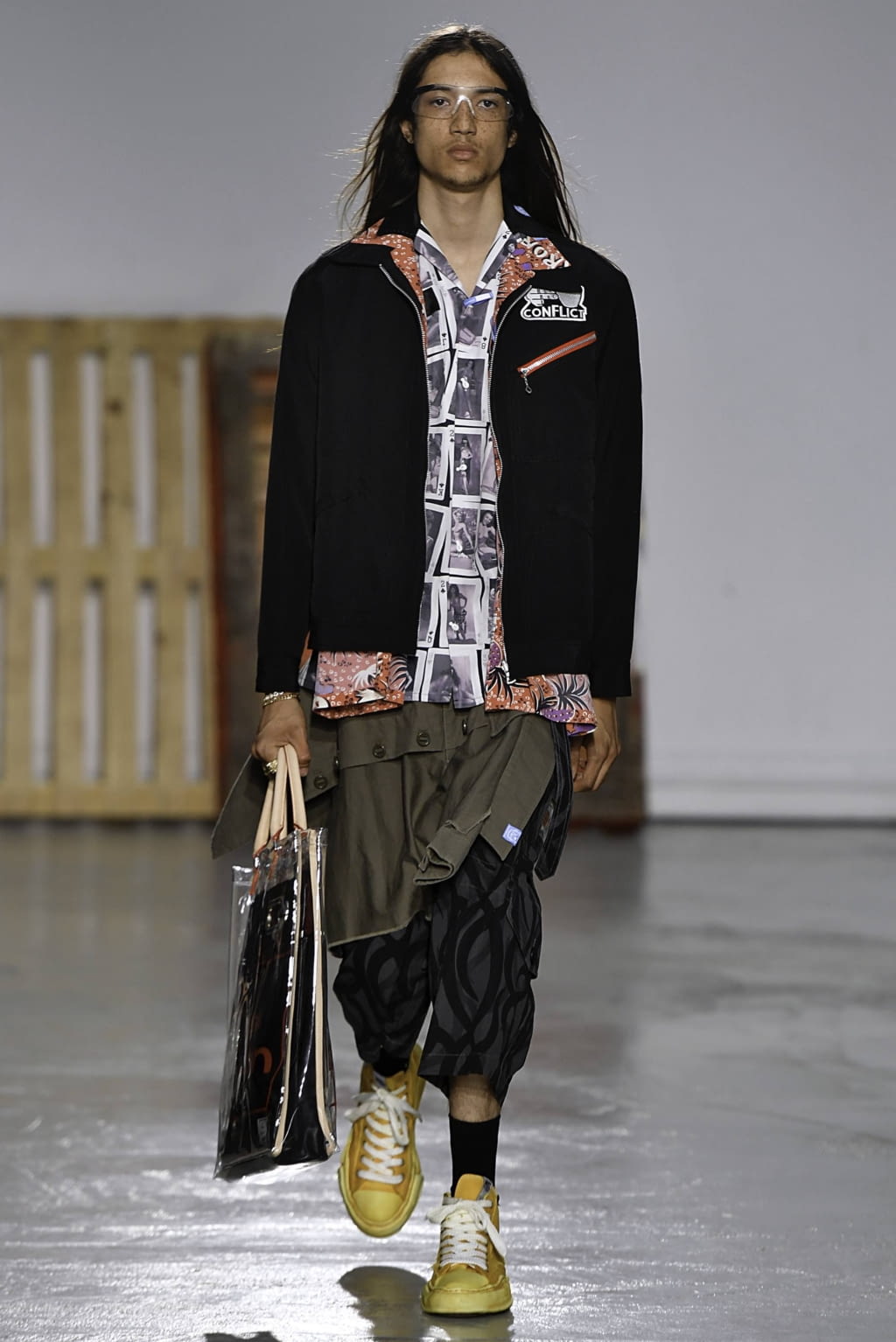 Fashion Week Paris Spring/Summer 2020 look 36 de la collection Maison Mihara Yasuhiro menswear