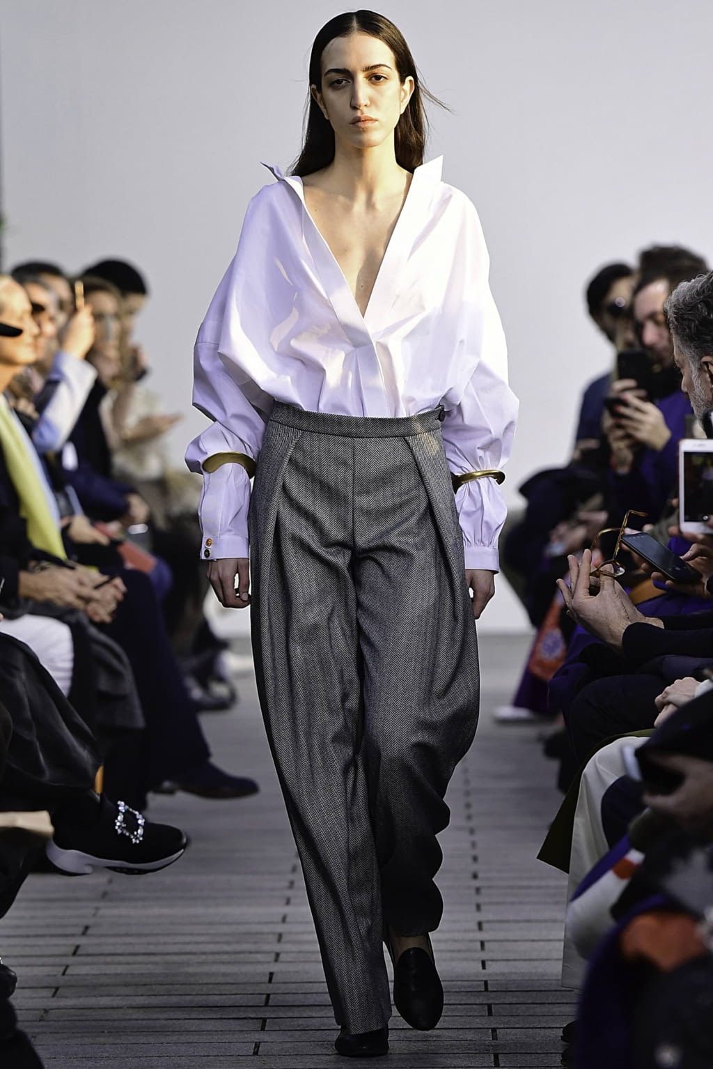 Fashion Week Paris Spring/Summer 2019 look 10 de la collection Maison Rabih Kayrouz couture