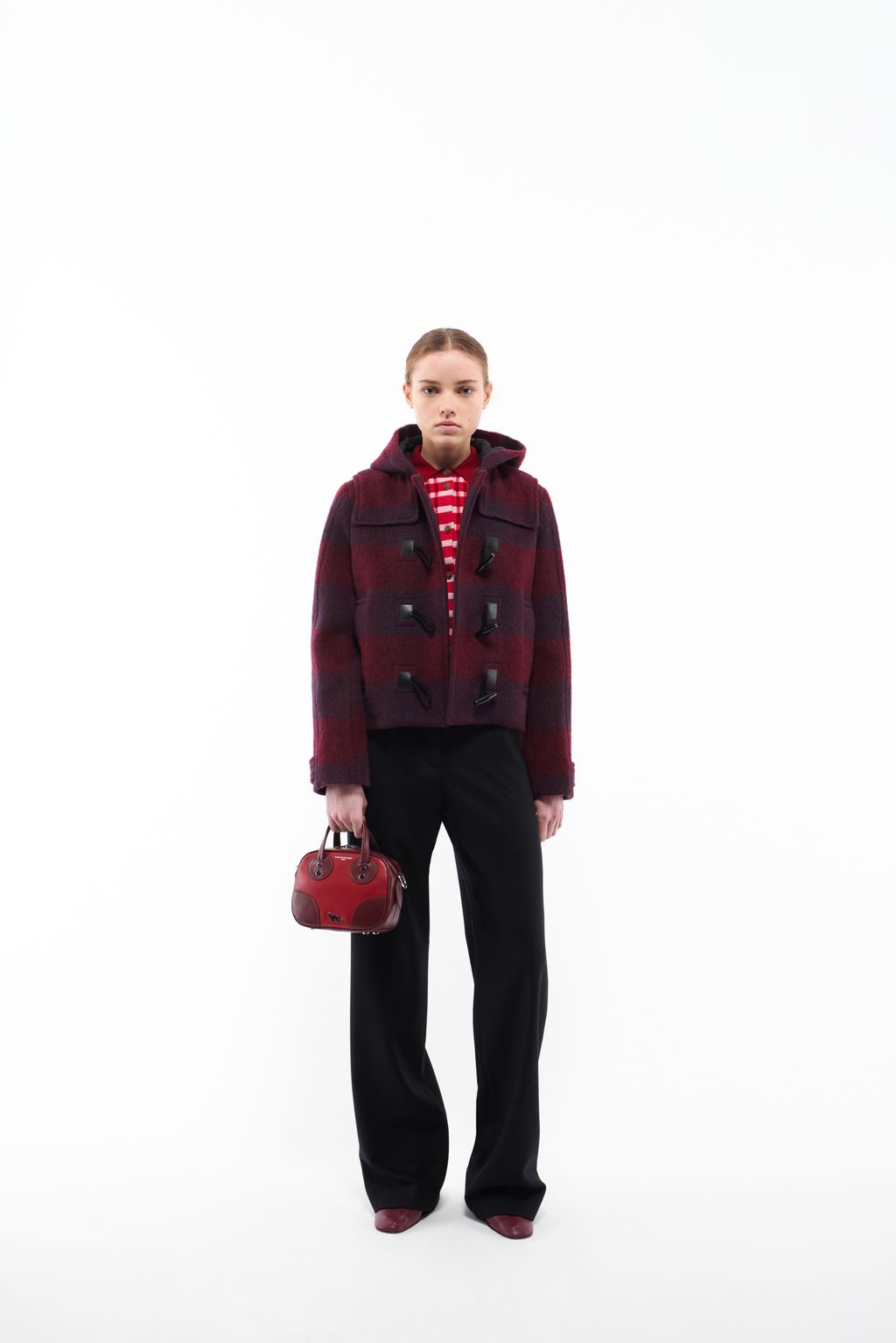 Fashion Week Paris Fall/Winter 2024 look 14 from the Maison Kitsuné collection 女装