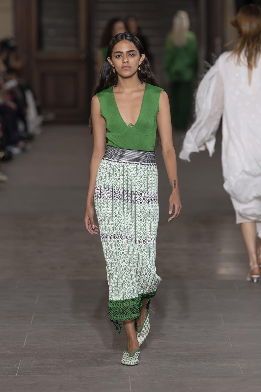 Fashion Week Paris Spring/Summer 2020 look 3 from the Mame Kurogouchi collection 女装