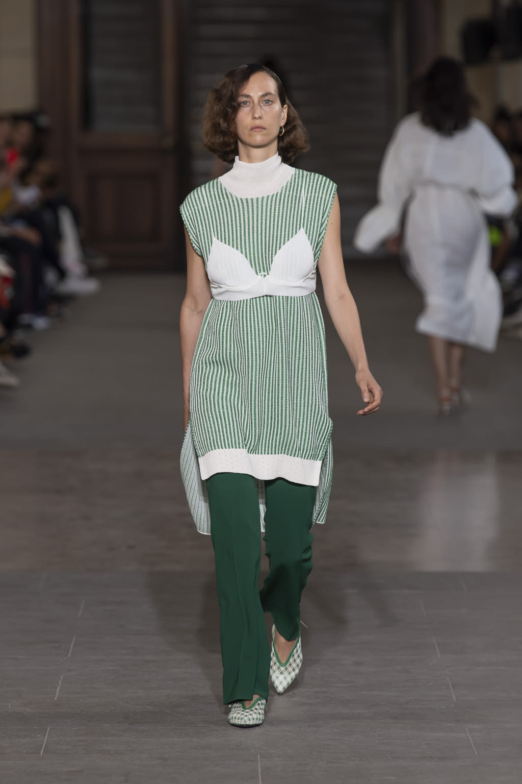 Fashion Week Paris Spring/Summer 2020 look 8 from the Mame Kurogouchi collection 女装