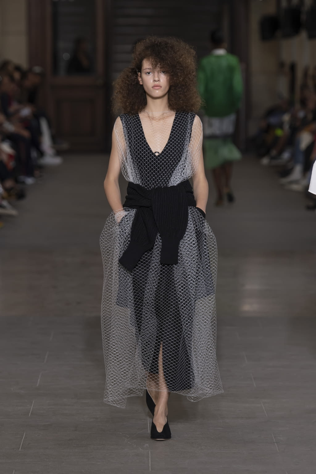 Fashion Week Paris Spring/Summer 2020 look 12 from the Mame Kurogouchi collection 女装