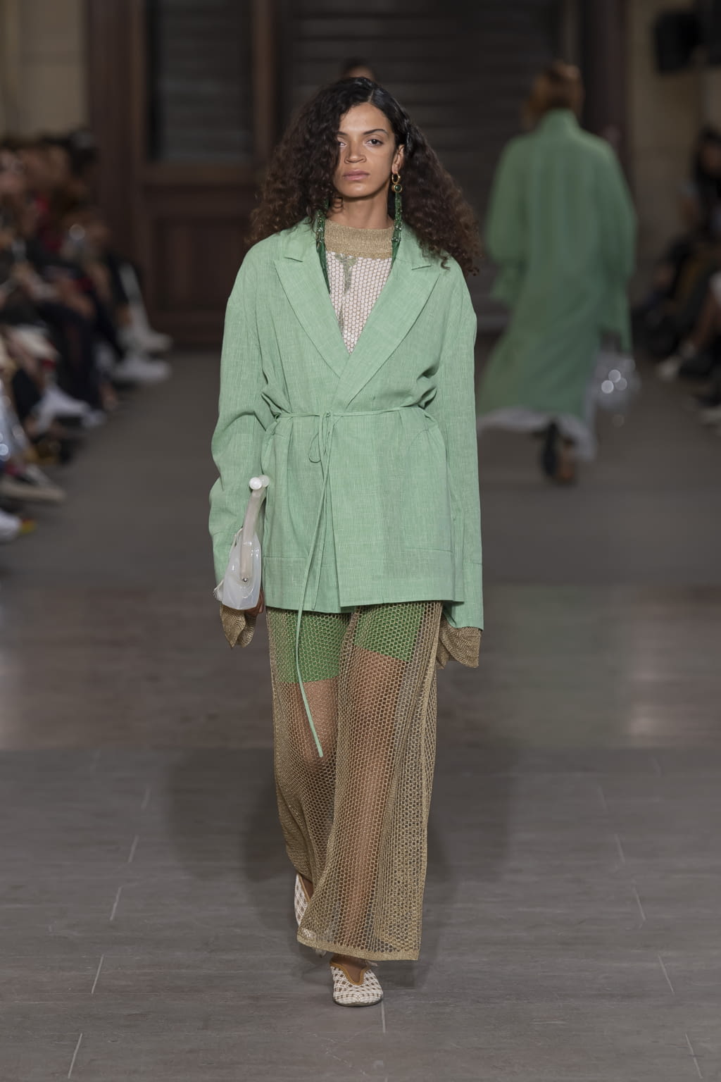 Fashion Week Paris Spring/Summer 2020 look 24 from the Mame Kurogouchi collection 女装