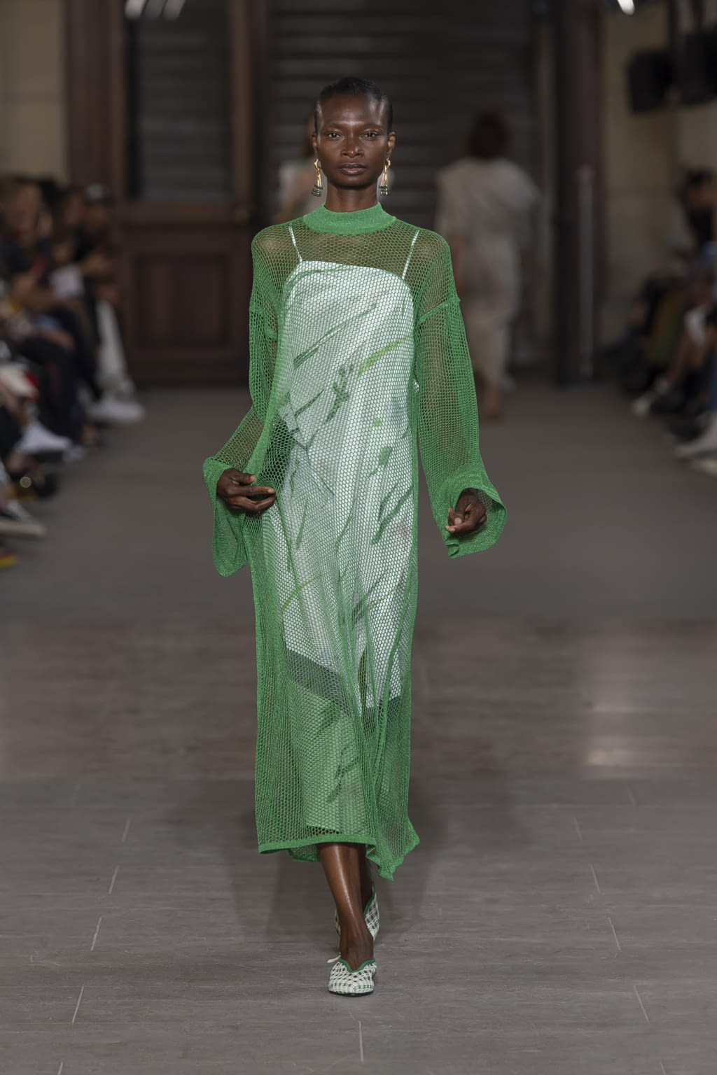 Fashion Week Paris Spring/Summer 2020 look 30 from the Mame Kurogouchi collection 女装