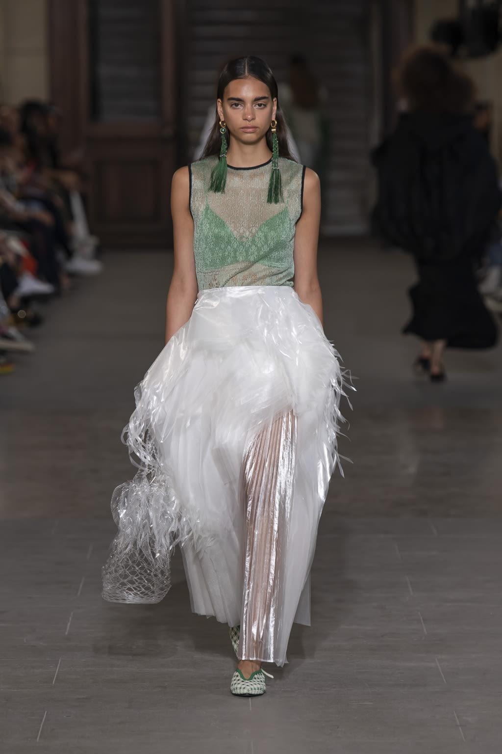 Fashion Week Paris Spring/Summer 2020 look 34 from the Mame Kurogouchi collection 女装