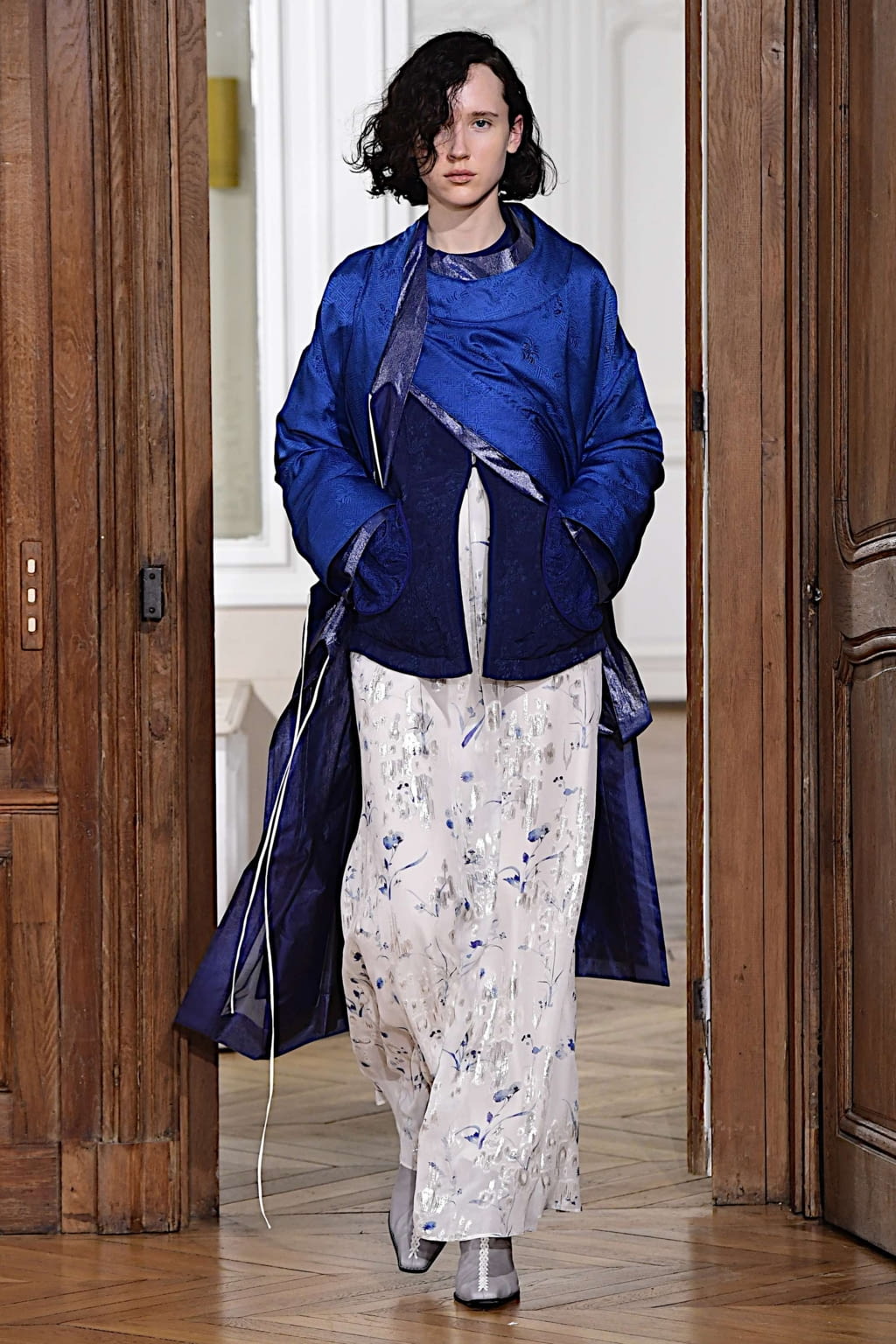 Fashion Week Paris Fall/Winter 2019 look 27 de la collection Mame Kurogouchi womenswear