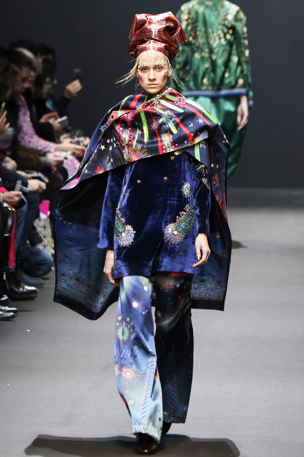 Fashion Week Paris Fall/Winter 2017 look 35 from the Manish Arora collection womenswear