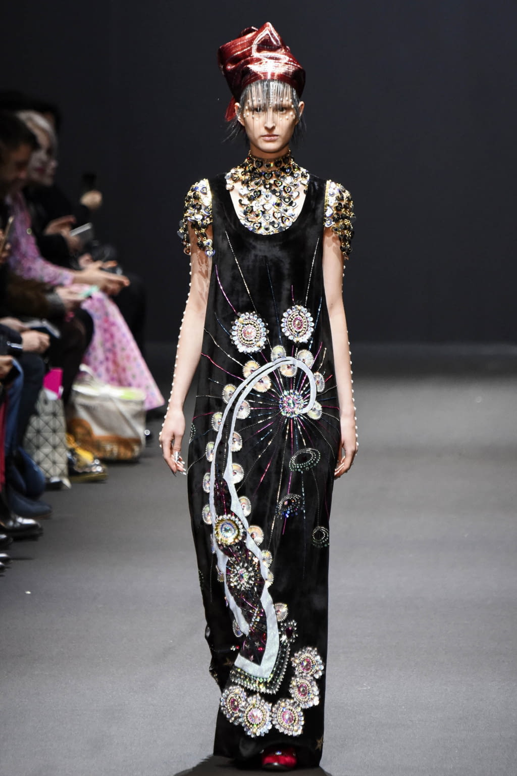 Fashion Week Paris Fall/Winter 2017 look 36 from the Manish Arora collection womenswear