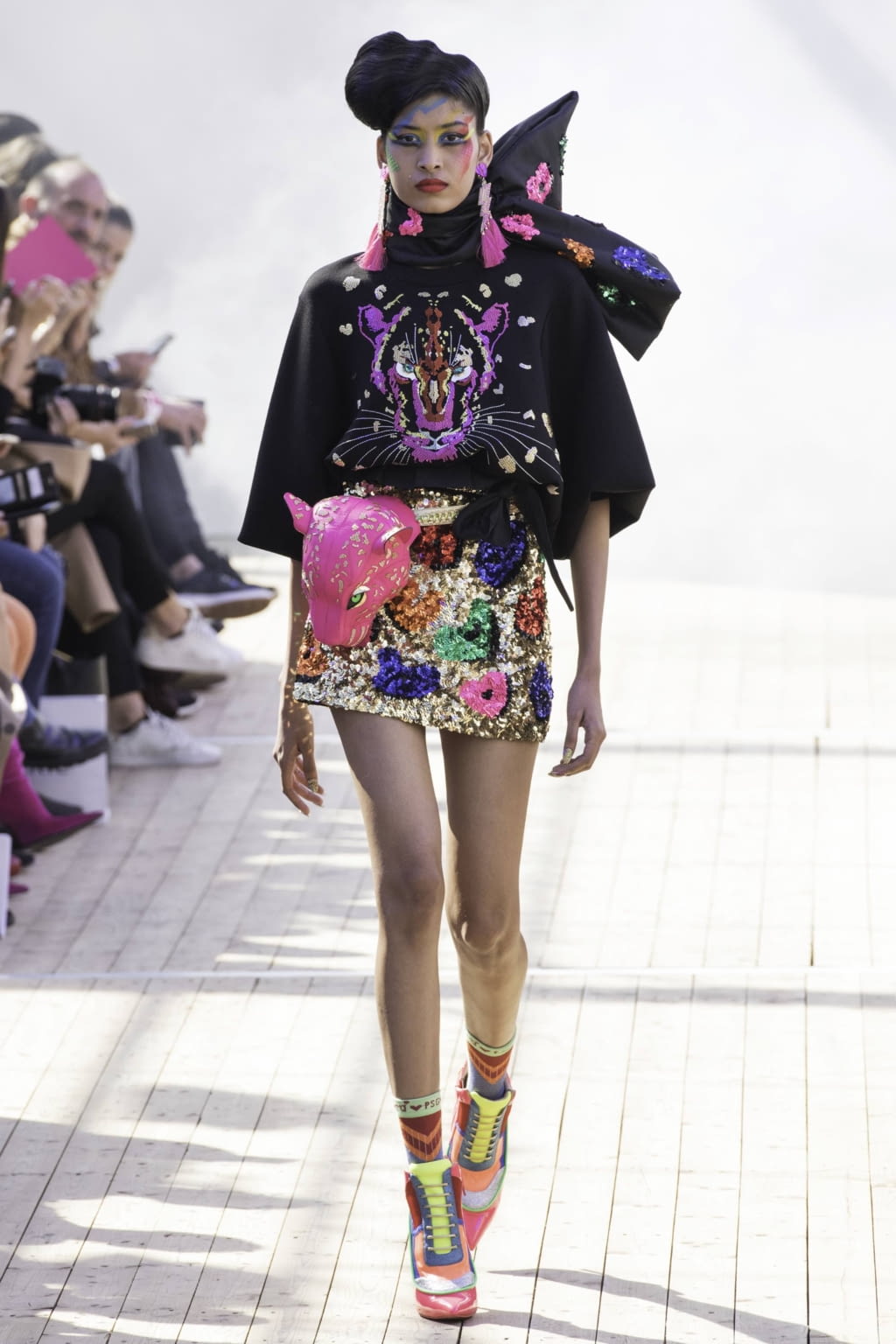 Fashion Week Paris Spring/Summer 2019 look 26 from the Manish Arora collection womenswear
