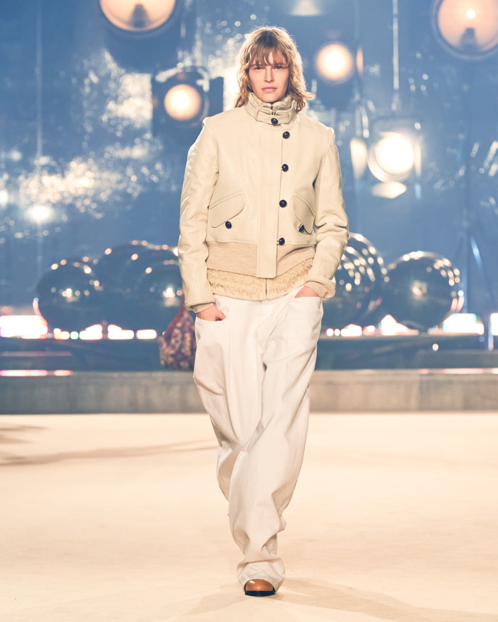 Fashion Week Paris Fall/Winter 2022 look 3 de la collection Isabel Marant womenswear