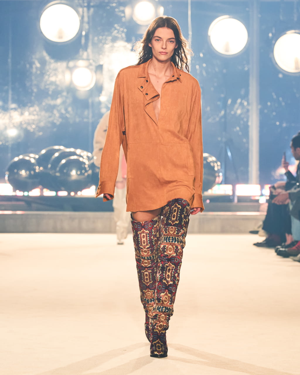 Fashion Week Paris Fall/Winter 2022 look 6 de la collection Isabel Marant womenswear