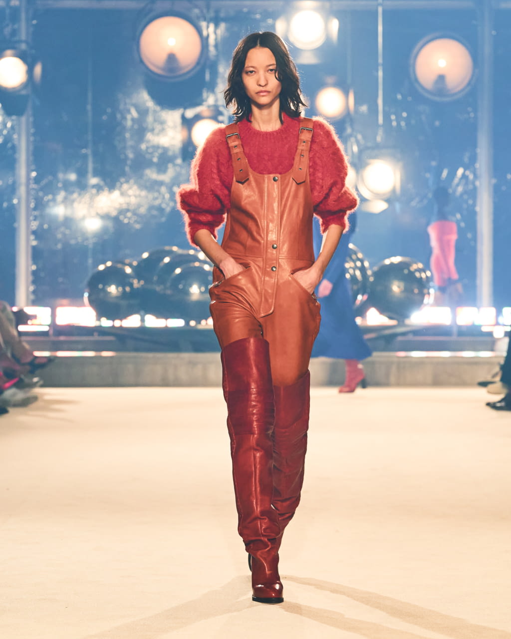 Fashion Week Paris Fall/Winter 2022 look 11 de la collection Isabel Marant womenswear