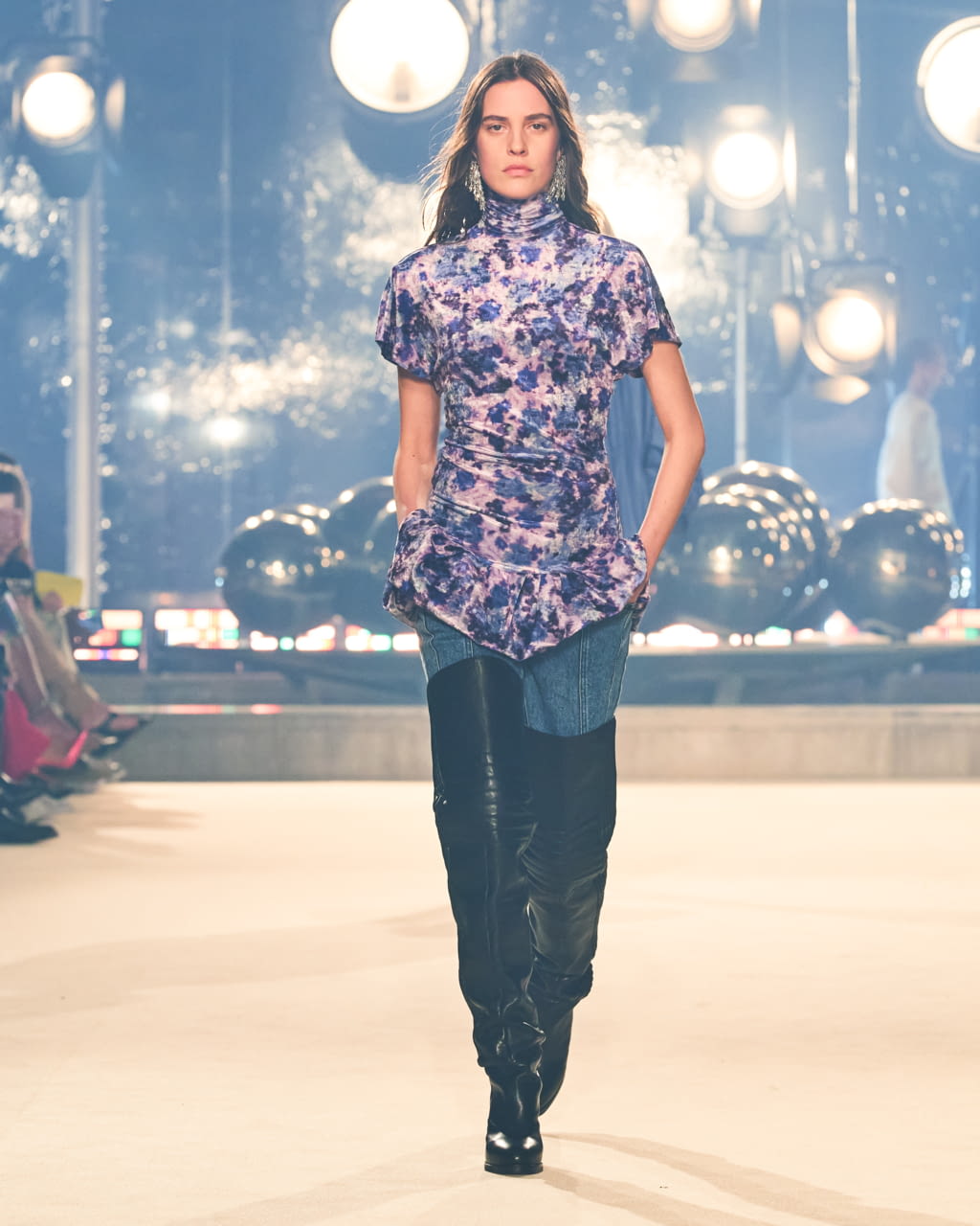 Fashion Week Paris Fall/Winter 2022 look 20 de la collection Isabel Marant womenswear