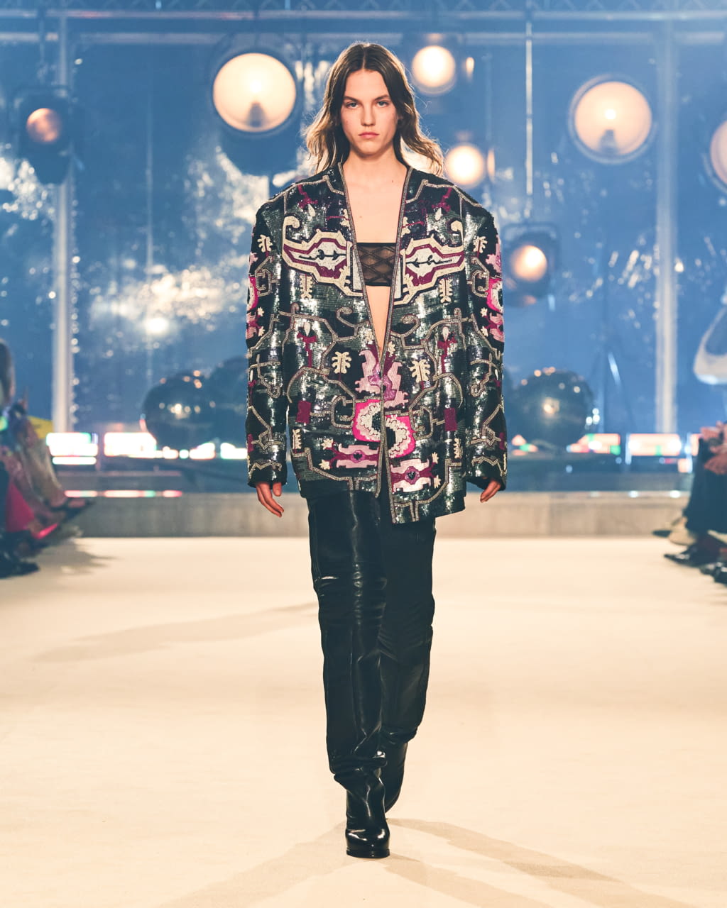 Fashion Week Paris Fall/Winter 2022 look 40 de la collection Isabel Marant womenswear