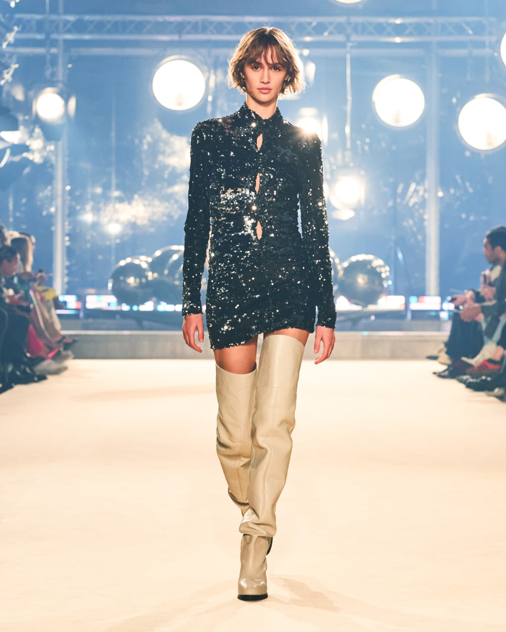 Fashion Week Paris Fall/Winter 2022 look 48 de la collection Isabel Marant womenswear