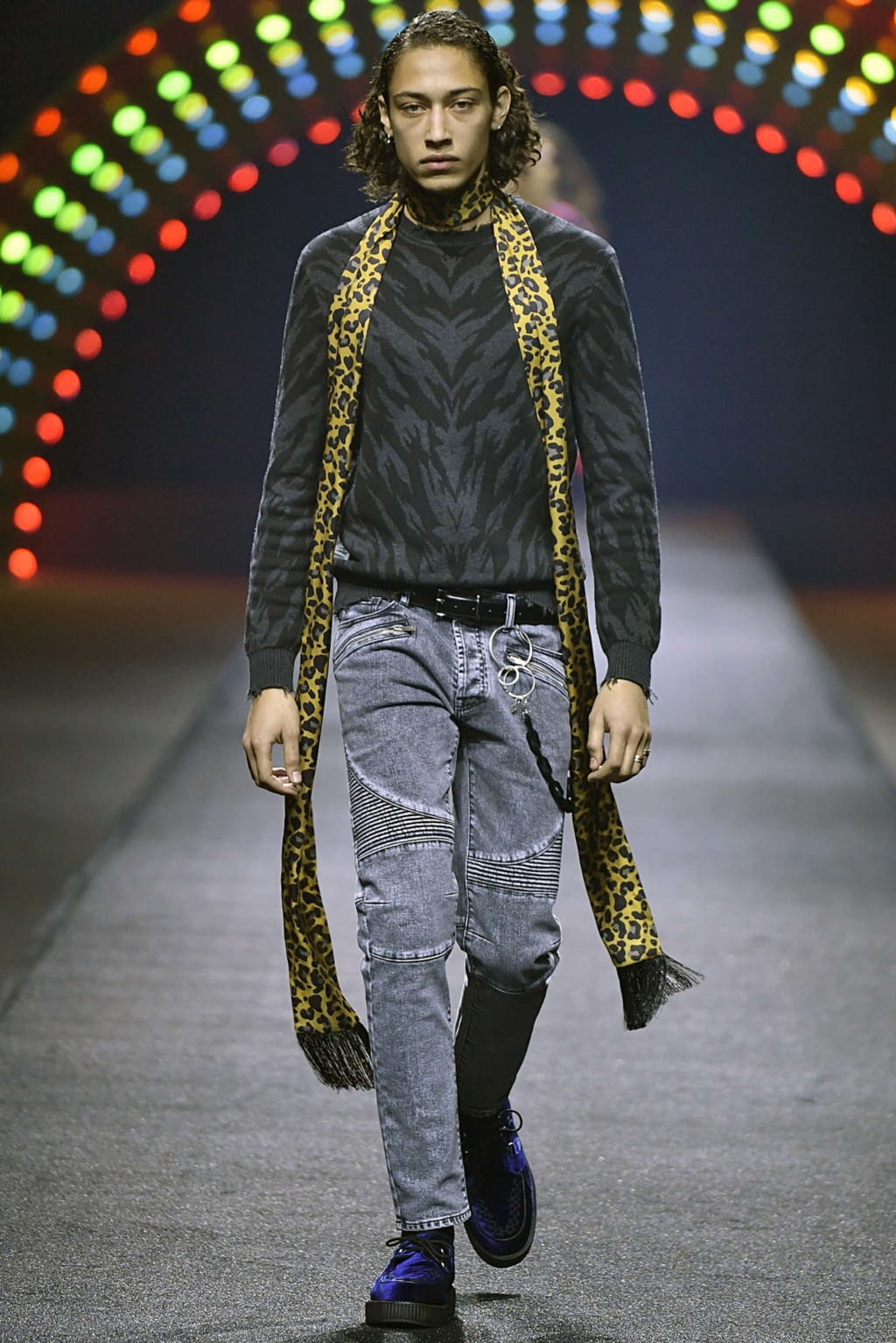 Fashion Week Milan Fall/Winter 2019 look 2 de la collection Marcelo Burlon County of Milan menswear