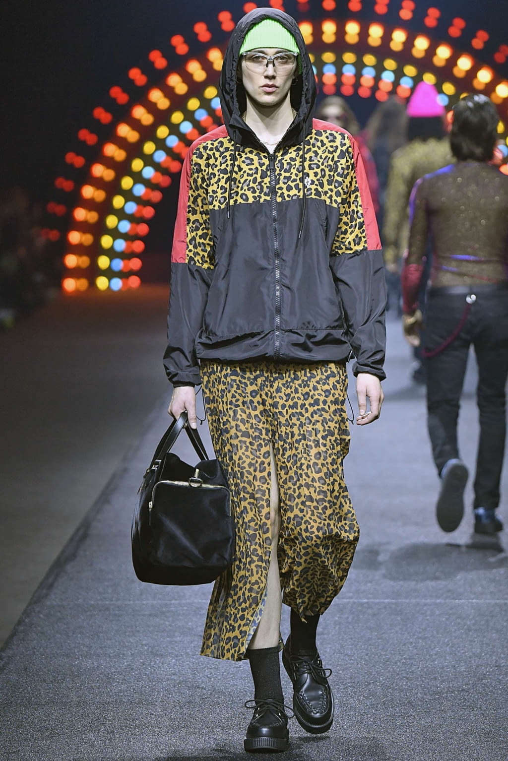 Fashion Week Milan Fall/Winter 2019 look 7 de la collection Marcelo Burlon County of Milan menswear