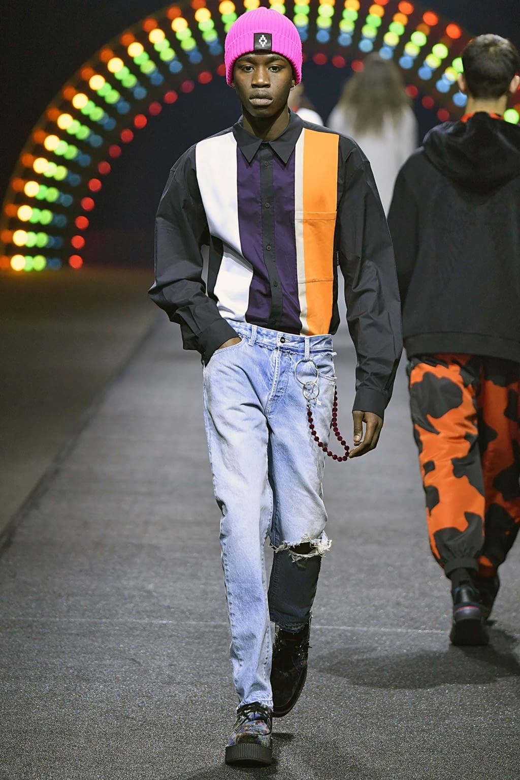 Fashion Week Milan Fall/Winter 2019 look 22 from the Marcelo Burlon County of Milan collection 男装