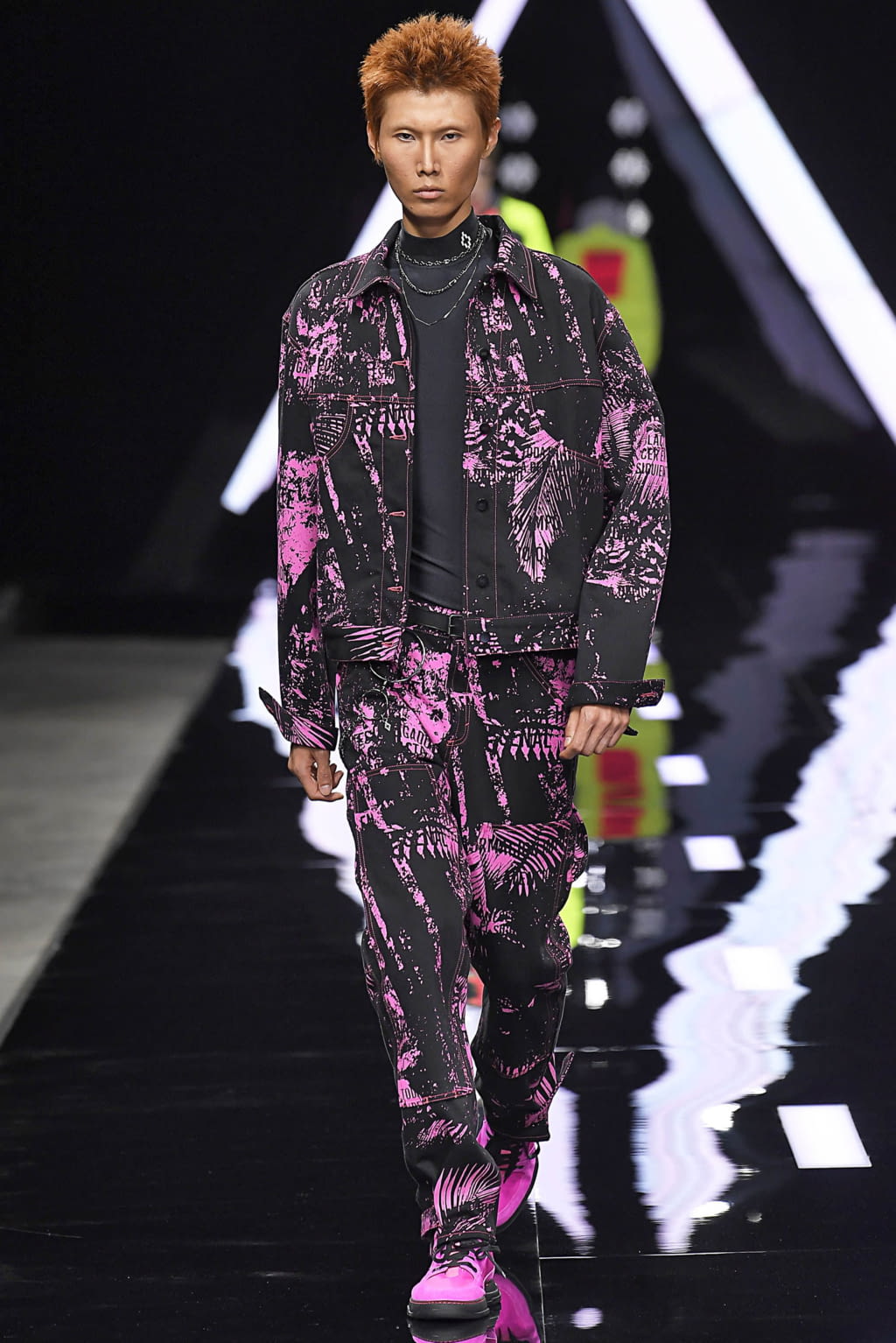 Fashion Week Milan Spring/Summer 2019 look 7 from the Marcelo Burlon County of Milan collection menswear