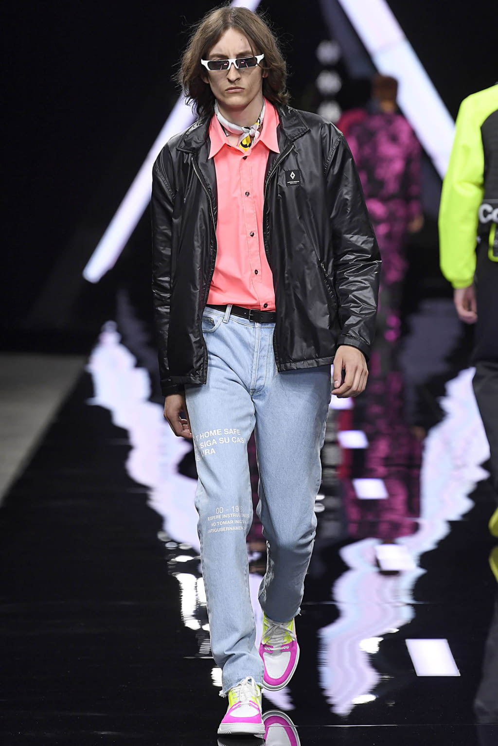 Fashion Week Milan Spring/Summer 2019 look 9 from the Marcelo Burlon County of Milan collection menswear