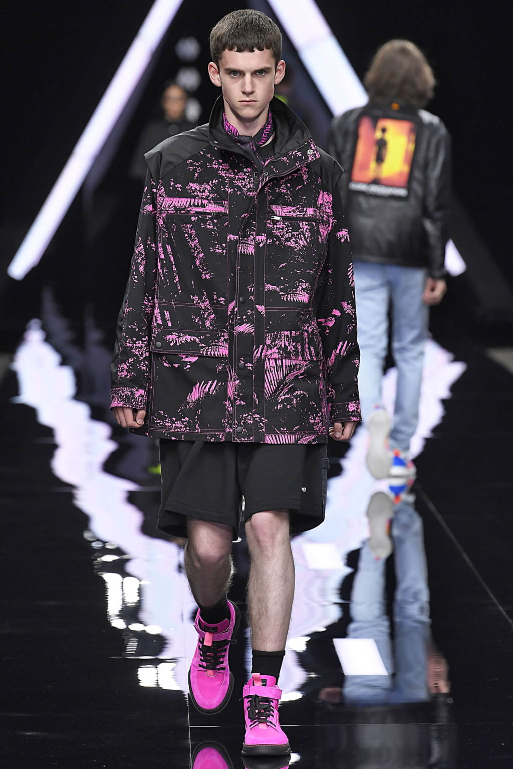 Fashion Week Milan Spring/Summer 2019 look 10 from the Marcelo Burlon County of Milan collection 男装
