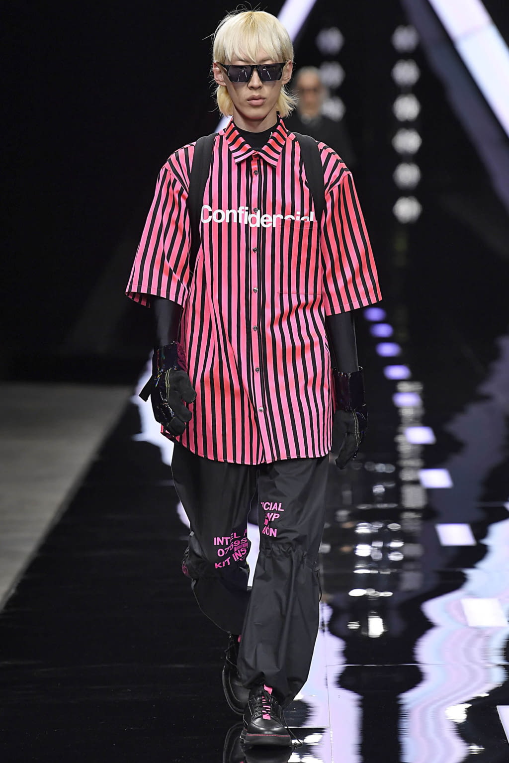 Fashion Week Milan Spring/Summer 2019 look 12 from the Marcelo Burlon County of Milan collection menswear