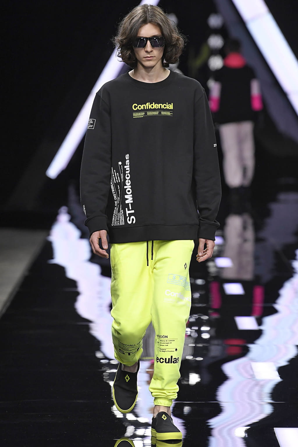 Fashion Week Milan Spring/Summer 2019 look 18 from the Marcelo Burlon County of Milan collection menswear