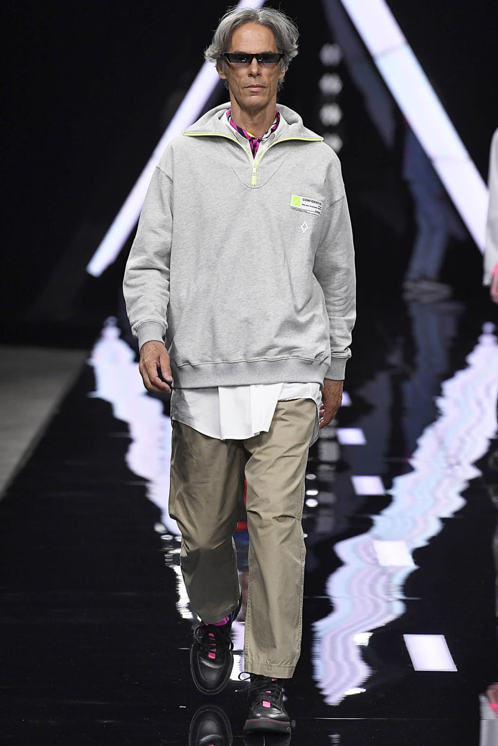 Fashion Week Milan Spring/Summer 2019 look 32 from the Marcelo Burlon County of Milan collection menswear