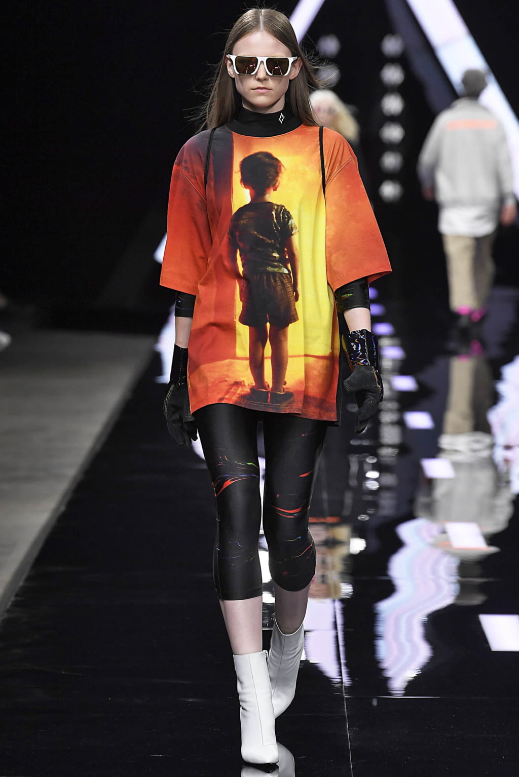 Fashion Week Milan Spring/Summer 2019 look 34 from the Marcelo Burlon County of Milan collection menswear